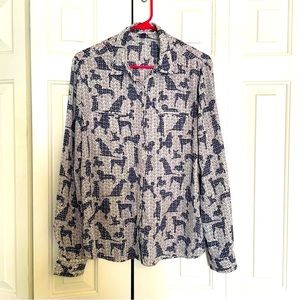 NYDJ Blouse Cute Print!!!